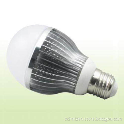 9W LED Bulb with Aluminum Fin Type Heatsink